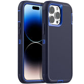 3 IN 1 Heavy Duty Armor Shockproof Dust Proof Case - For iPhone 15 Series - Phone Cases & Covers