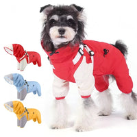 Waterproof Hooded Dog Raincoat by Snagg A Jacket