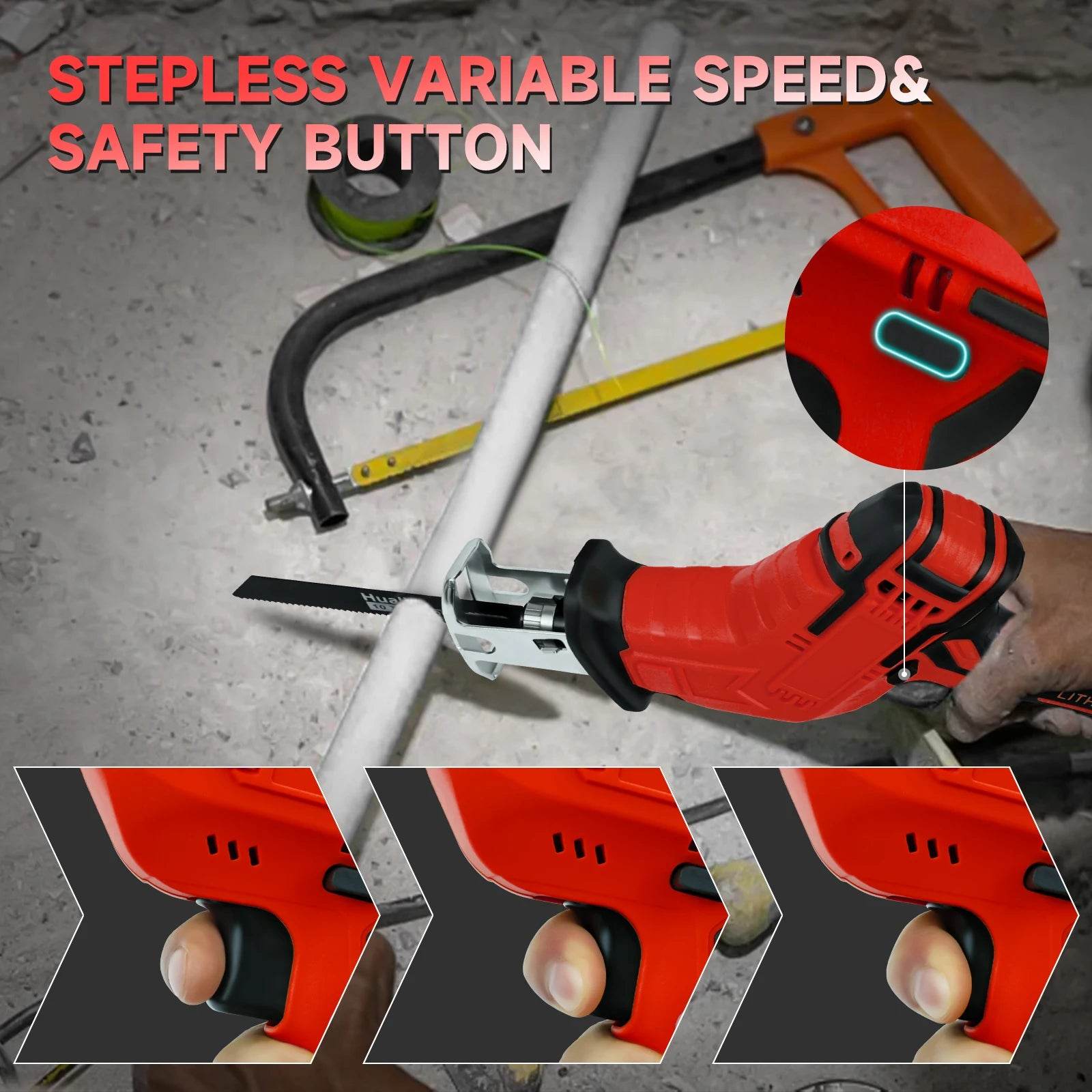 18V Cordless Reciprocating Saw - SnaggIt