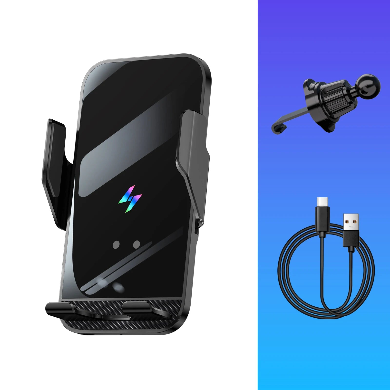 Smart Wireless Car Charger Phone Holder by Snagg A Phone Holder