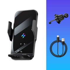 Smart Wireless Car Charger Phone Holder by Snagg A Phone Holder