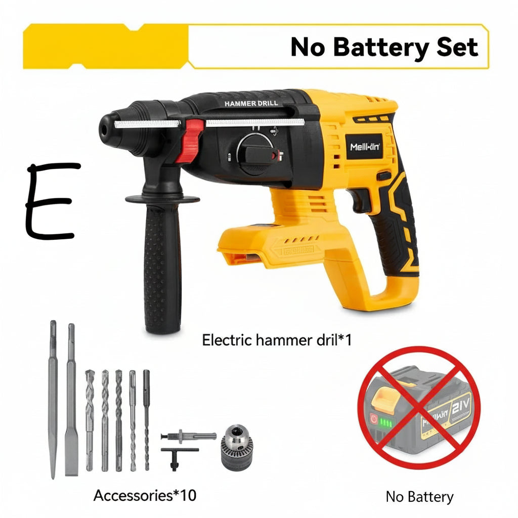 1680W Brushless Rotary Hammer Drill by Snagg A Rotary Hammer Drill