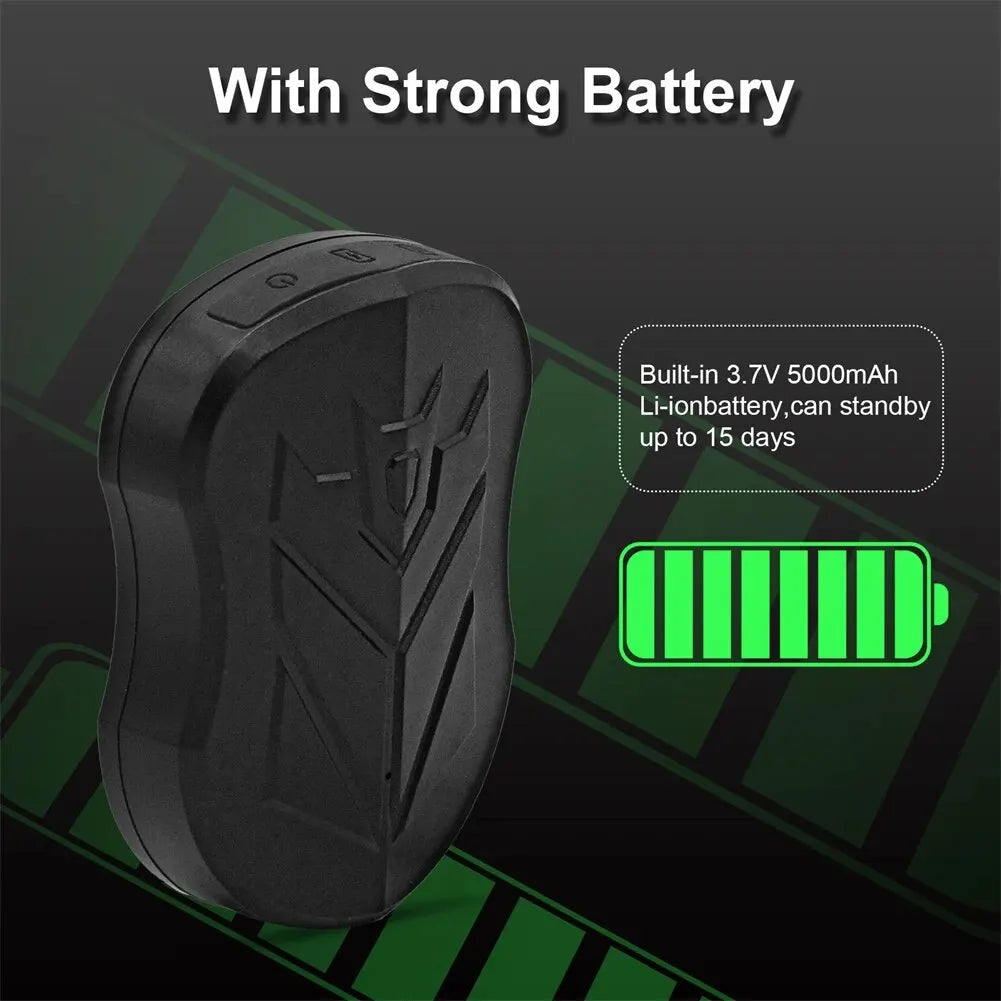 Waterproof GPS Tracker with 5000mAh Battery by Snagg A Tracker