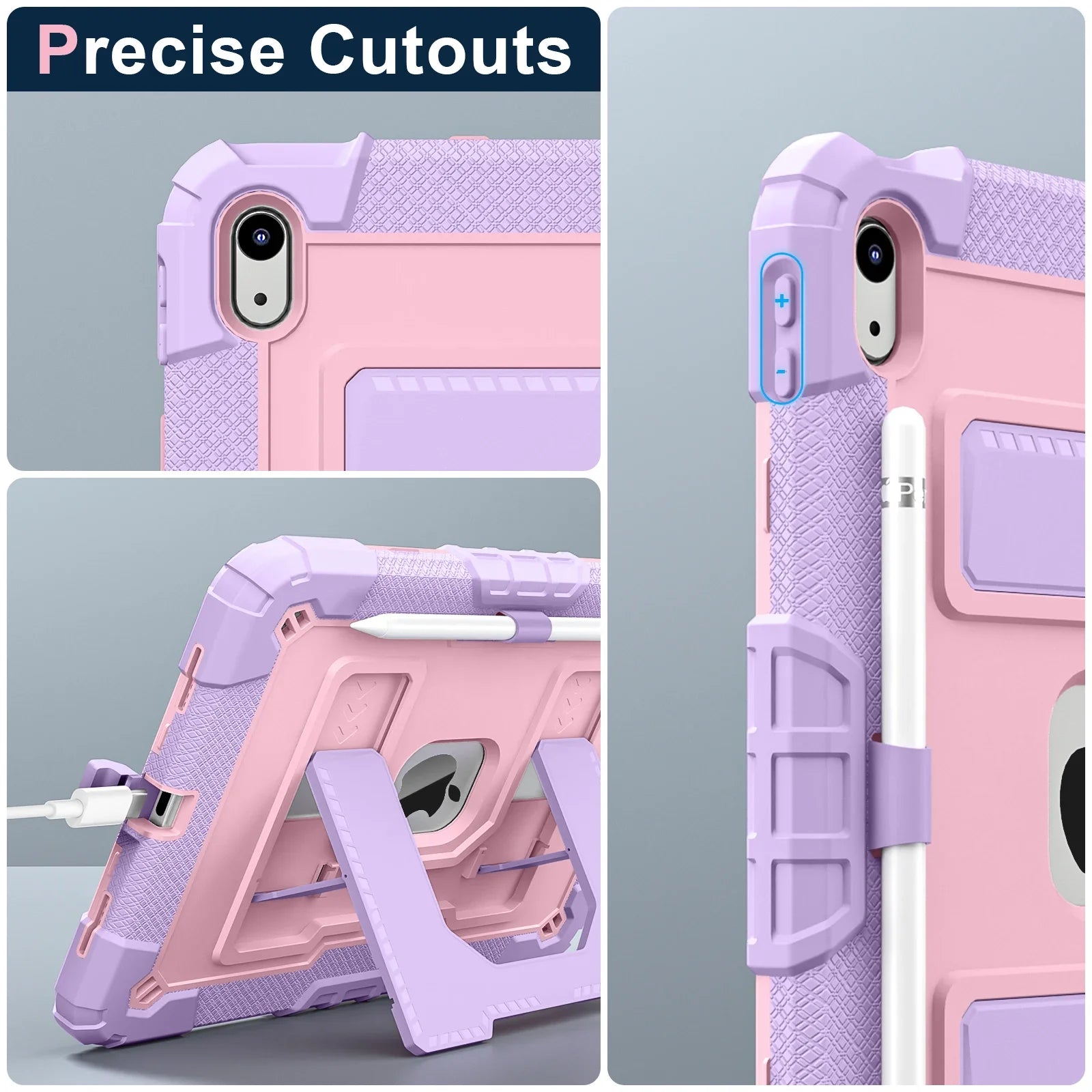 Kids Heavy Armor Shockproof Case For Ipad Series by Snagg An iPad Case