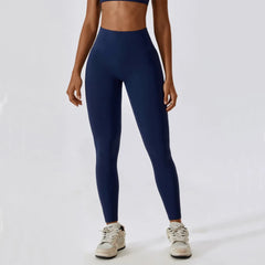 Women's Seamless Push-Up Yoga Leggings | High Waist Stretchy Athletic Gym Exercise Fitness Pants