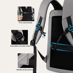 Men’s 17.3” Laptop Hard Shell Backpack by Snagg A Backpack