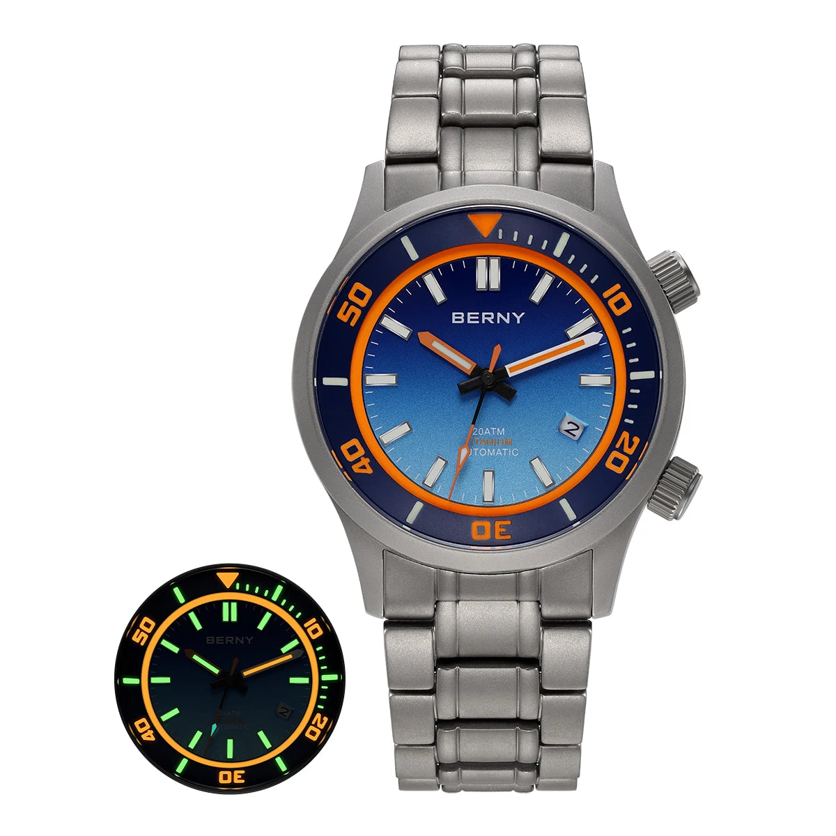 Full Titanium Diver Watch by Snagg A Watch