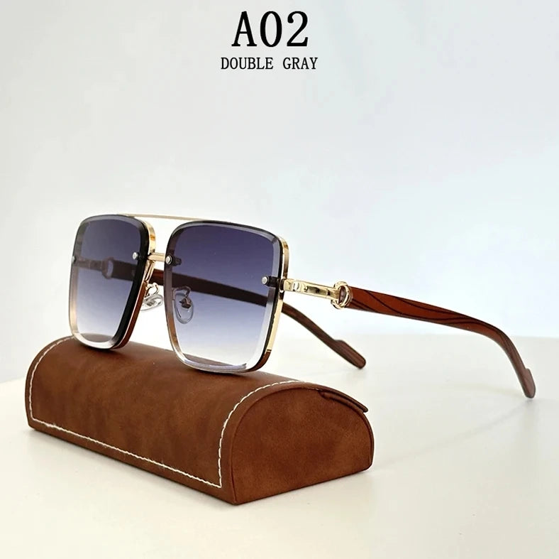 Luxe Vintage Square Sunglasses by Snagg A Shades