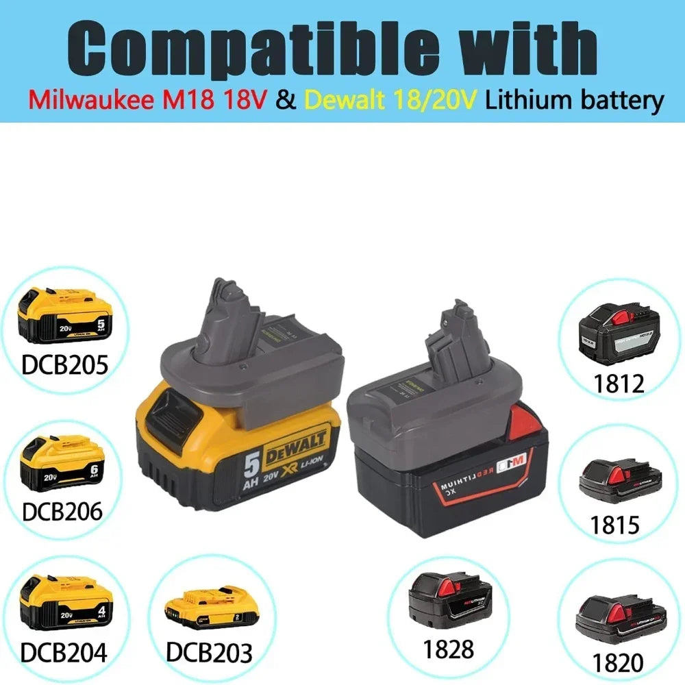 DM18V678 battery adapter for Dyson V6 V7 V8 – image 9