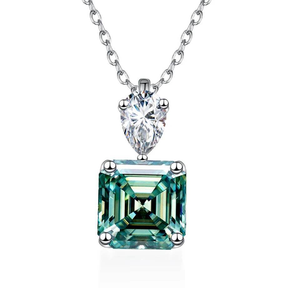 3CT Square Moissanite Jewelry Set - SnaggIt