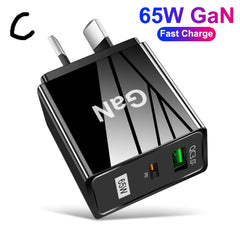AU Plug 65W GaN Charger by Snagg An Adapter