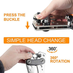 Heavy Duty Cable Lug Crimping Tool Kit
