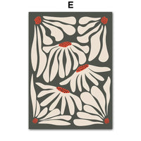 Abstract Flower Market Canvas Print by Snagg A Print