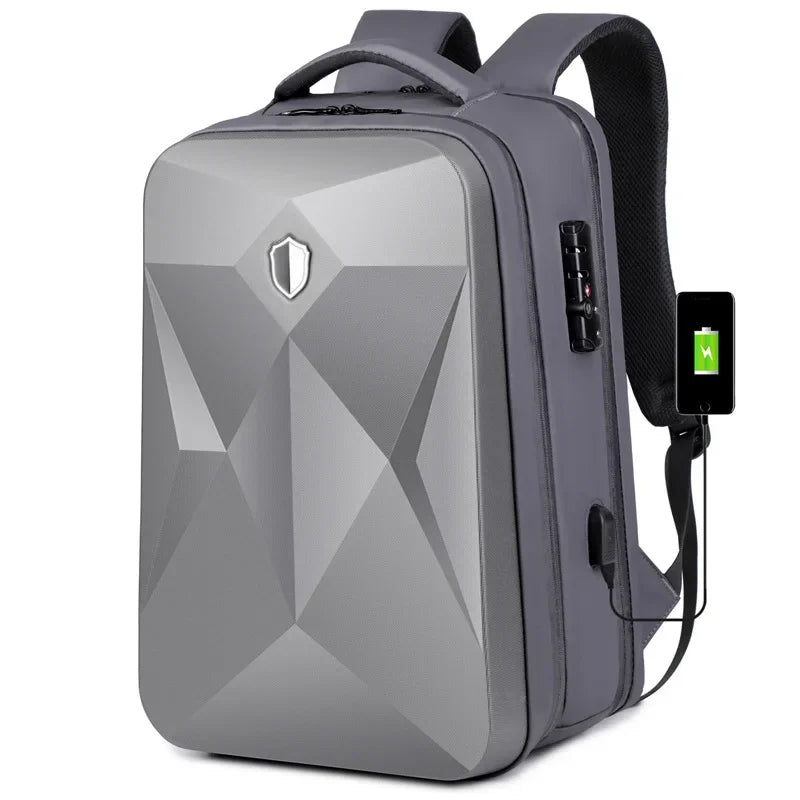 Multi-Functional Hard Shell Laptop Backpack by Snagg A Backpack