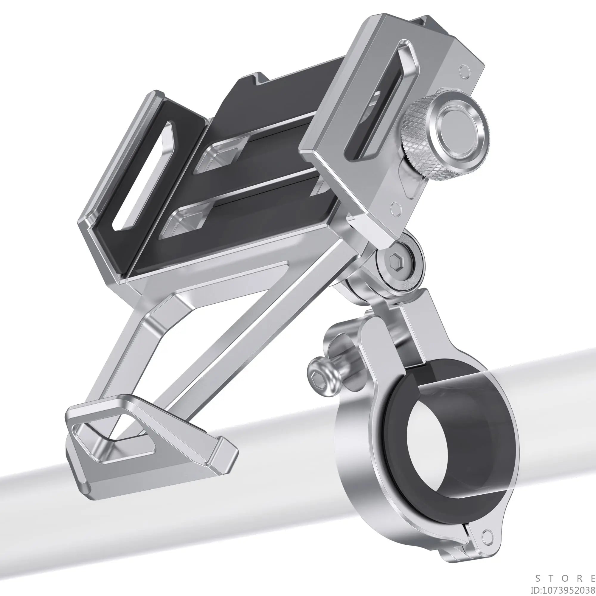 Aluminum Motorcycle Phone Holder by Snagg A Phone Holder