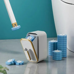 Wall Mounted Toilet Brush Set – Disposable Head System by Snagg A Toilet Brush