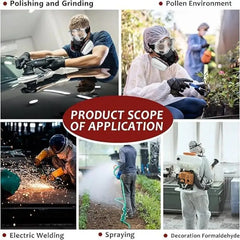 6200 Half Face Respirator Mask by Snagg A Face Mask