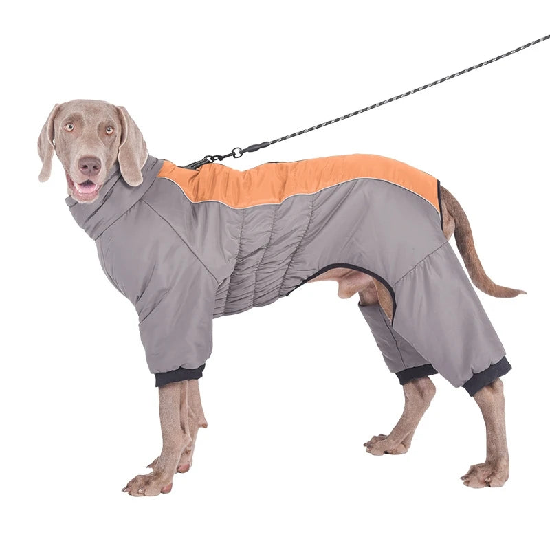 Waterproof Cotton Winter Dog Jumpsuit by Snagg A Jumpsuit