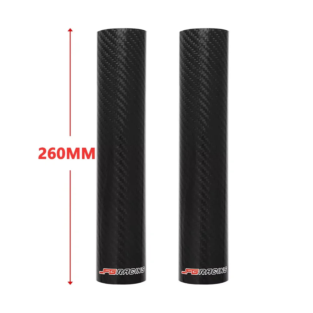 Carbon Fiber Wrap Cover Motorcycle Front Fork Guard by Snagg A Wrap Cover