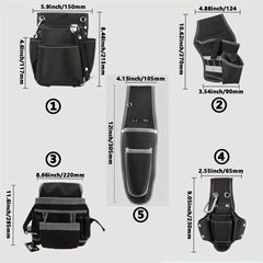 5-Slot Tool Belt Pouch - SnaggIt
