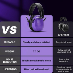 Foldable Safety Earmuffs by Snagg An Earmuff