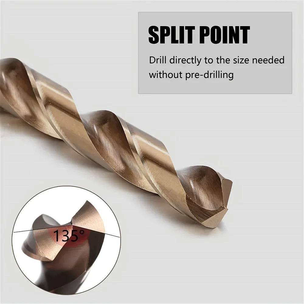 13/19/25pcs High-Speed Twist Drill Bit Set - SnaggIt