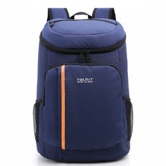 Thermal Insulated Cooler Backpack – Large Capacity Leakproof Picnic Bag with Bottle Opener for Outdoor & Meal Prep