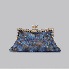 Rhinestone Diamond Evening Clutch by Snagg It Purses
