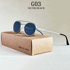 2025 Oval Steampunk Sunglasses - SnaggIt