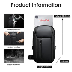 Oxford Waterproof Chest Bag by Snagg A Backpack