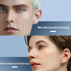 0.5–2CT Moissanite Fang Stud Earrings - SnaggIt