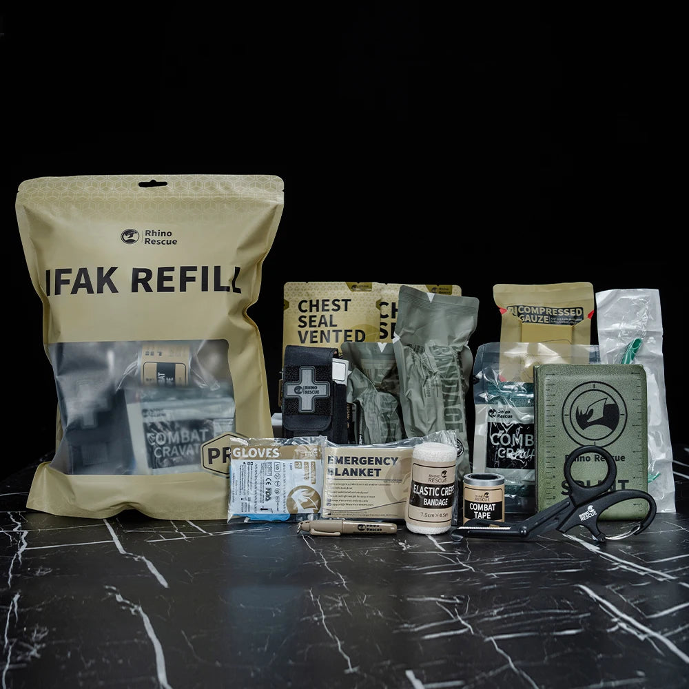 Tactical First Aid Supplies for Emergency Survival & Combat Care by Snagg An Emergency Kit