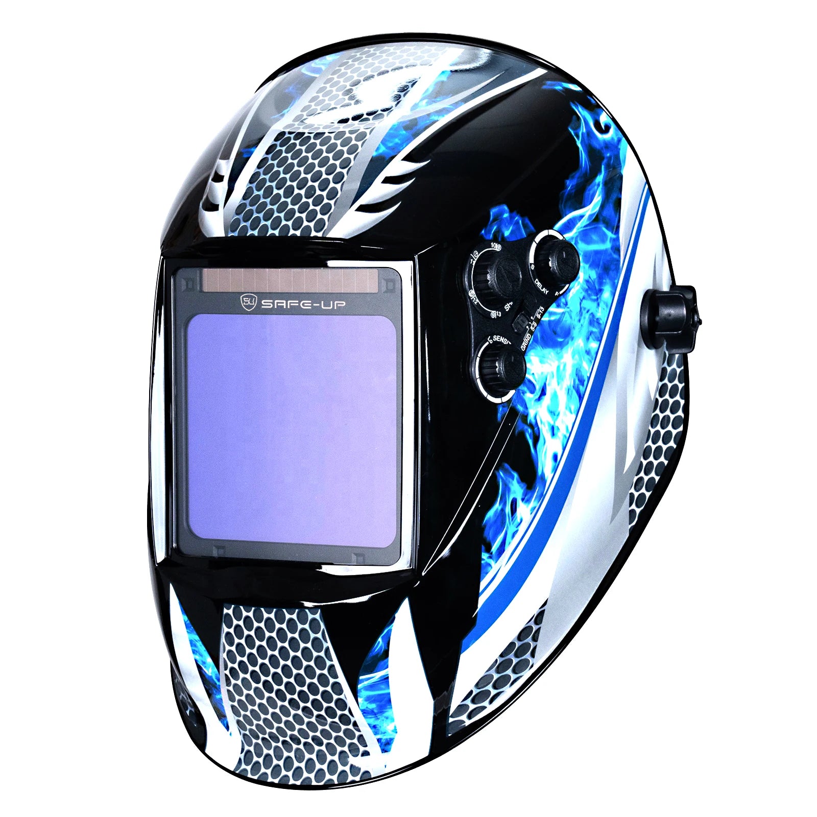 SAFE UP Auto Darkening Welding Helmet by Snagg A Welding Helmet