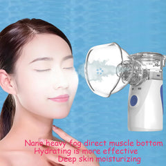 Nano Mist Facial Sprayer – Portable Hydrating Face Steamer & Skin Moisturiser