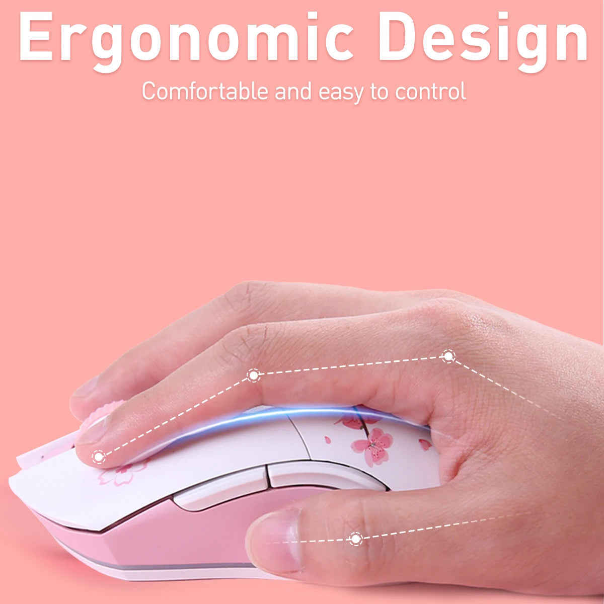 Dual Mode Gaming Mouse – 2.4G Wireless & Wired Connection by Snagg A Gaming Mouse