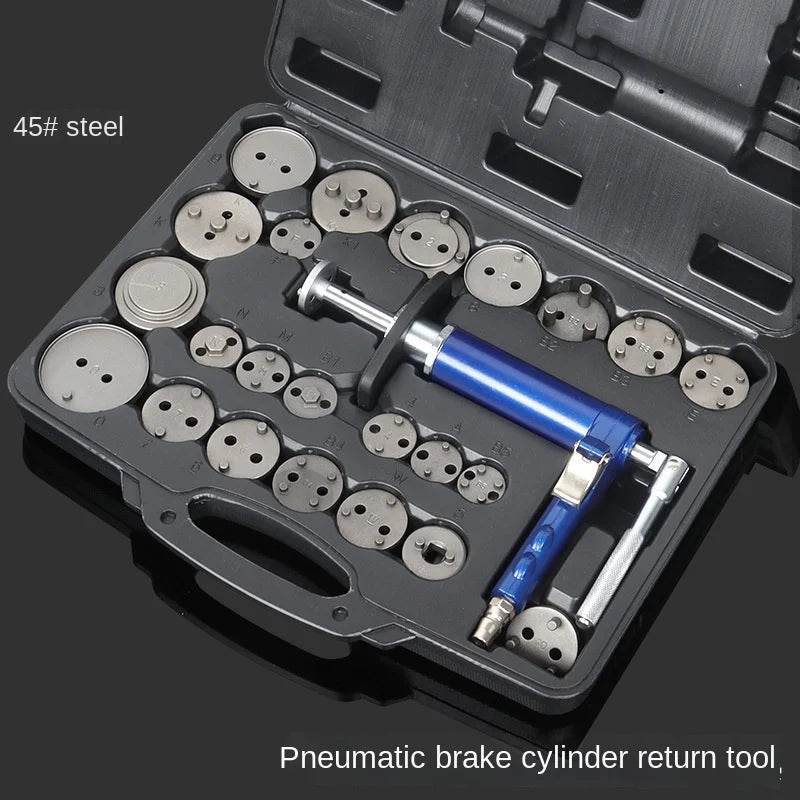 24pc Pneumatic Brake Caliper Piston Return Tool Set - SnaggIt