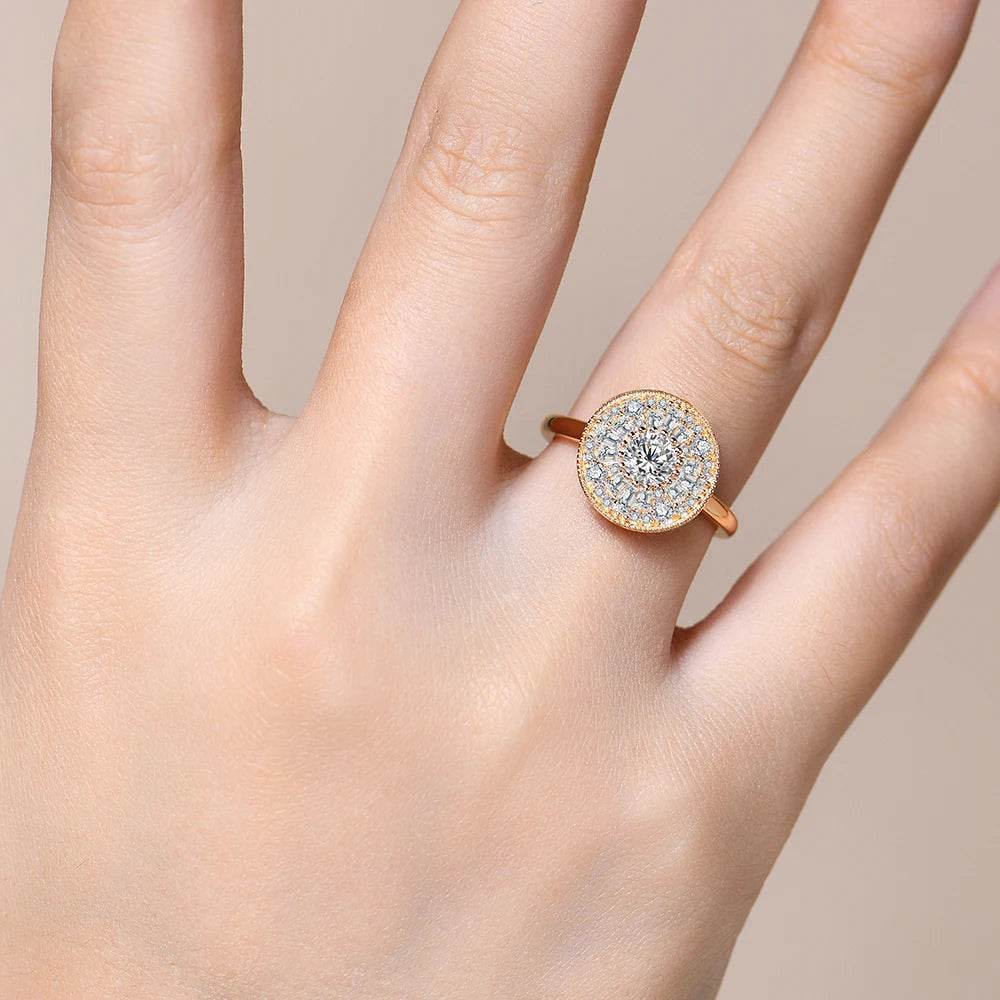 0.5ct Full Moissanite Ring - SnaggIt