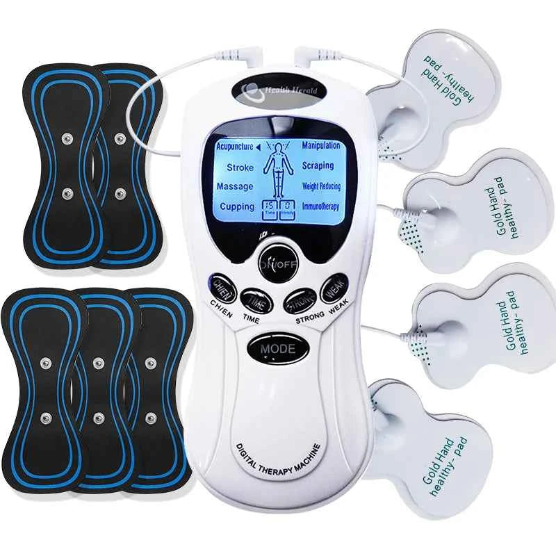 Digital TENS Machine – Electronic Pulse Muscle Stimulator for Pain Relief