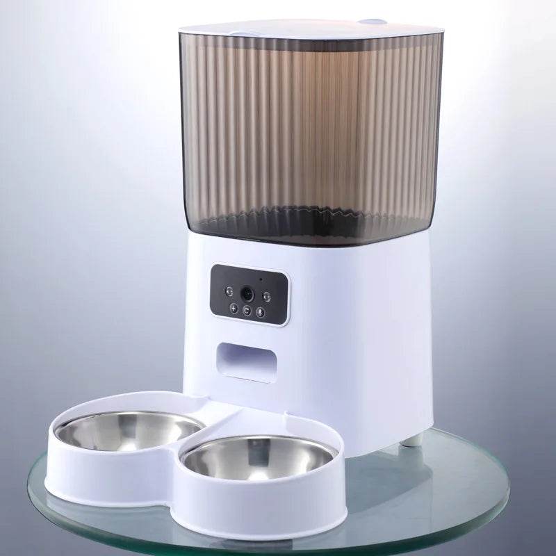 5L Smart Automatic Pet Feeder with Optional Camera & Voice Control - SnaggIt