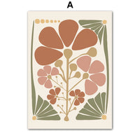 Abstract Flower Market Canvas Print by Snagg A Print