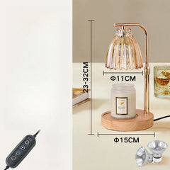 Adjustable Fragrance Warmer with Timer & Ambient Lighting by Snagg A Table Lamp