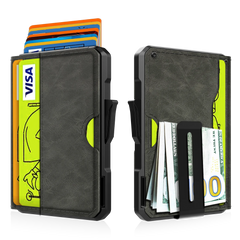 Slim RFID Wallet with Money Clip by Snagg It Wallet