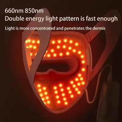 Red Light Therapy LED 4 Colors Facial Mask