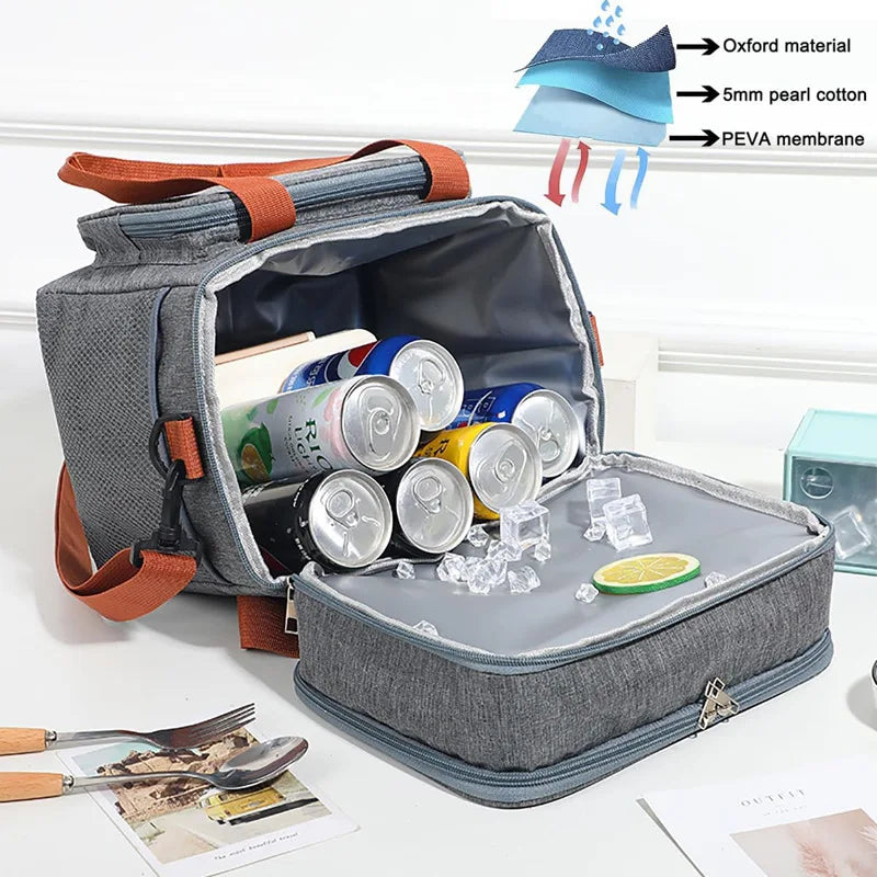 Portable Insulated Lunch Bag by Snagg A Lunch Bag