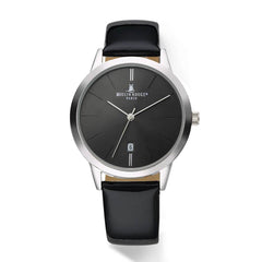 BERNY Women’s Leather Strap Quartz Watch - SnaggIt