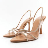 Women’s Fairy Style Thin Heel Sandals by Snagg A Shoes