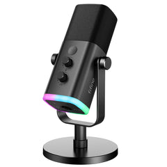 USB/XLR Dynamic Microphone – RGB Studio Mic with Mute Control & Headphone Jack by Snagg A Microphone