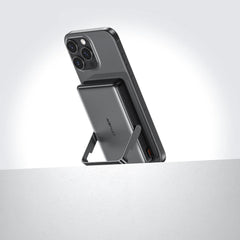 ACEFAST 10000mAh Magnetic Wireless Power Bank with Bracket For iPhone 16/15 PD20W/22.5W USB C Fast Charging For Samsung S24/S25 by SnaggIt