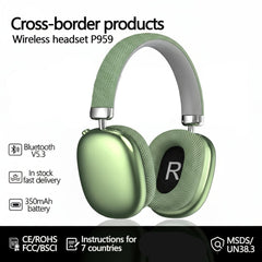 Stylish Wireless Bluetooth Headphones (Long Battery Life) by Snagg A Headphone