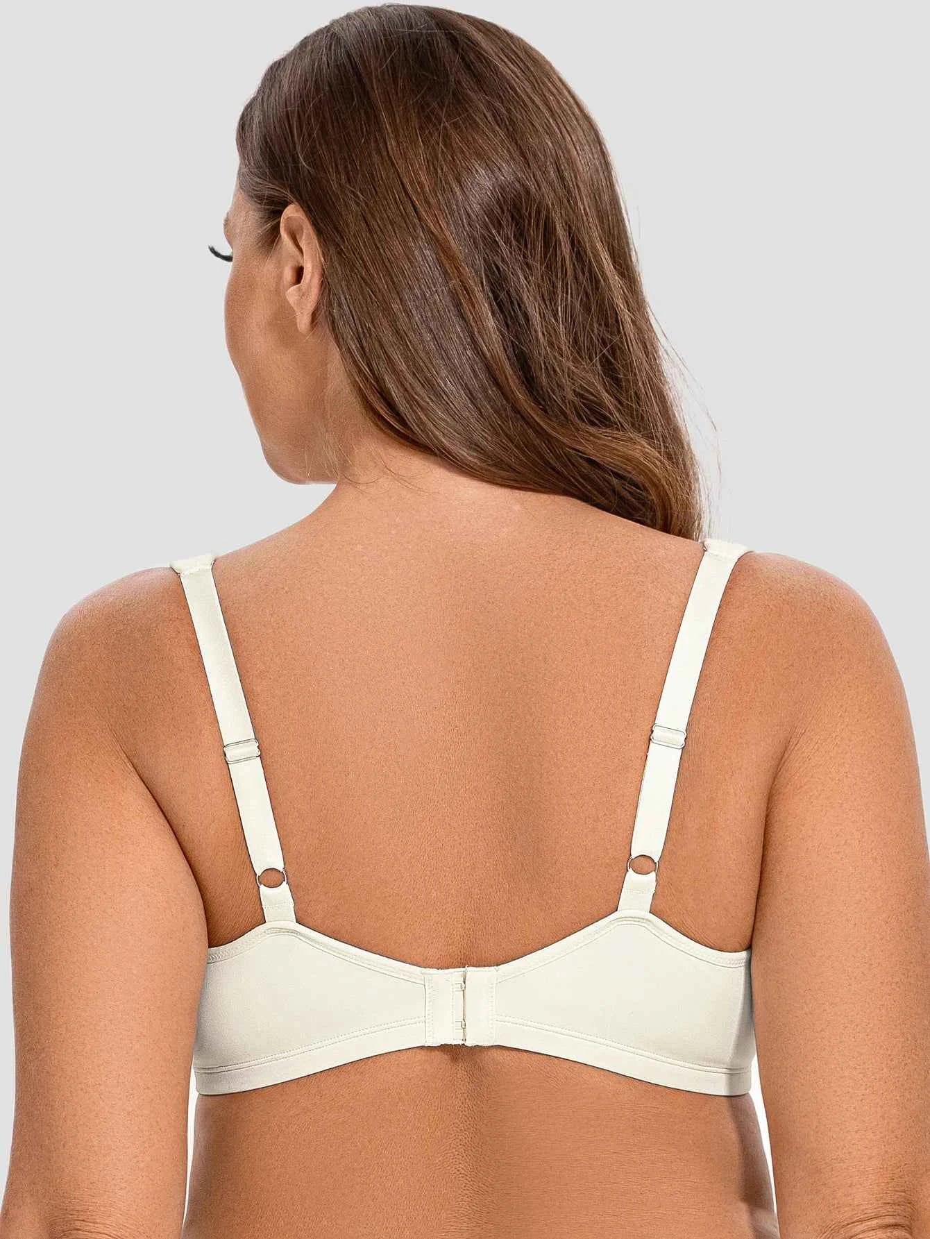 Plus Size Seamless Minimizer Bra | Underwire Unlined Full Coverage Comfortable